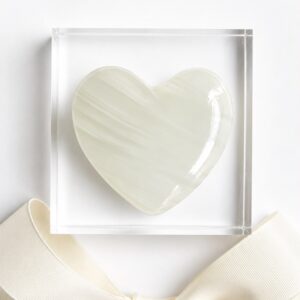 Corazón Ónix 9x9cms Corazón de Ónix Mediano